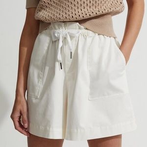 Varley Valeria Shorts Egret Small